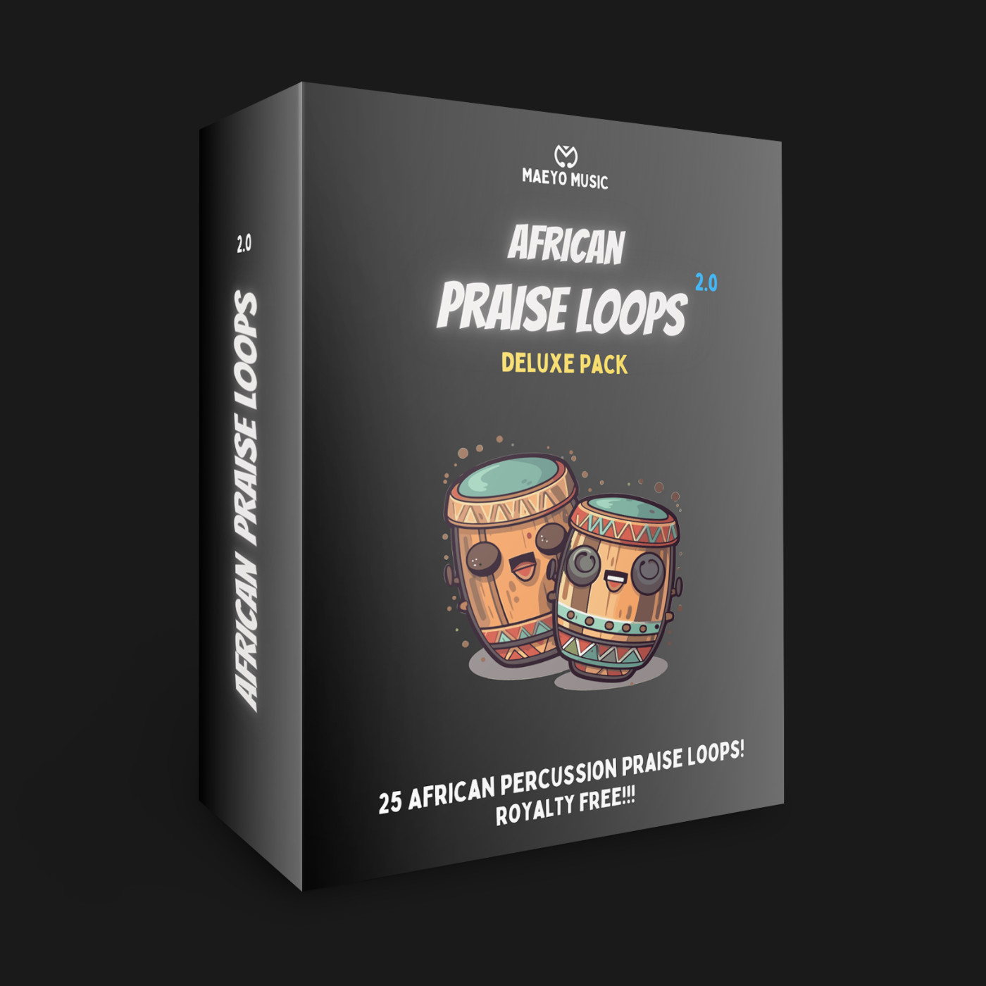 African Praise Loops Vol 2 DELUXE Percussion Loop Pack Maeyo Music