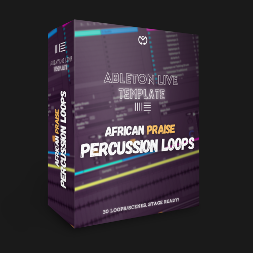 African Praise Percussion Loops (Ableton Live 12 Template)