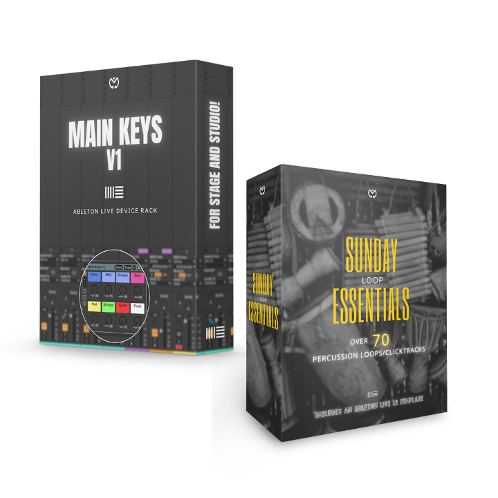 Main Keys Rack V1 + Sunday Loop Essentials (Ableton Template) - Maeyo Music
